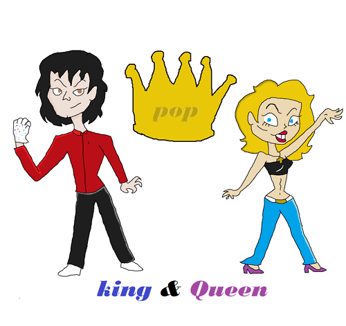 King And Queen Of Pop By Jamalpettiway1 On Deviantart