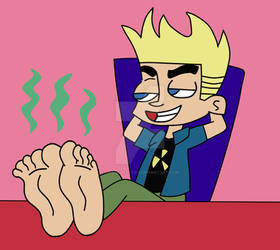 Johnny test smell my feet