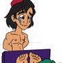 Aladdin tickle