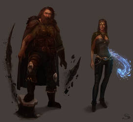 Silvernai: character concept pack 3