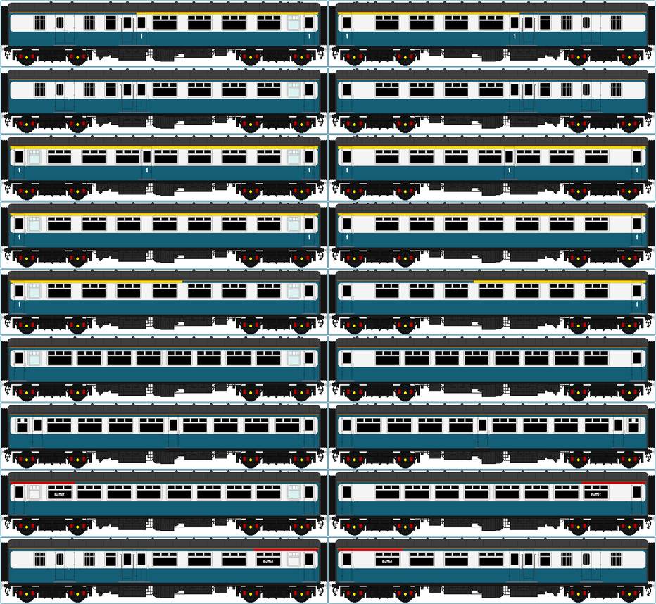 British Railways Mark 2AC in Blue/Grey by Dragonmdk on DeviantArt