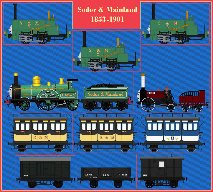 Sodor England The Sodor And Mainland, 1853 - 1901 by Dragonmdk on DeviantArt