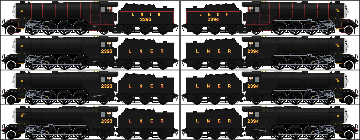 LNER P1 2-8-2 v2 by Dragonmdk on DeviantArt