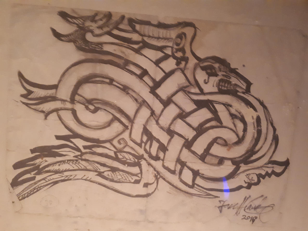 Norse rune tribal by Hellgard777 on DeviantArt