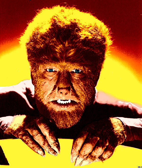 Colorized The Wolfman Lon Chaney Jr Jack Pierce Ma