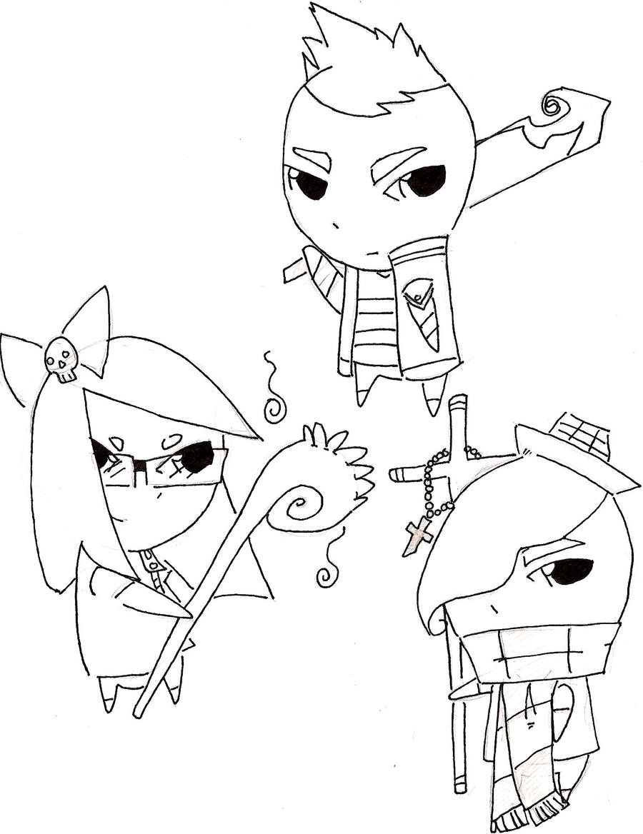 RPG chibi characters by cardo2 on DeviantArt