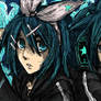 Rin and Len-black rock shooter