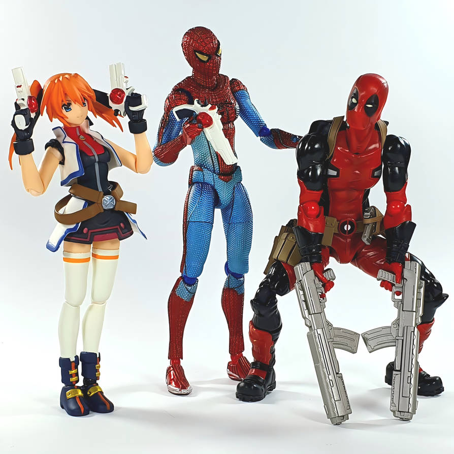 Teana+TASM+Deadpool - Kid Friendly by julianx2rl on DeviantArt
