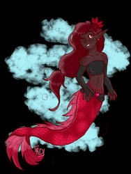 red mermaid