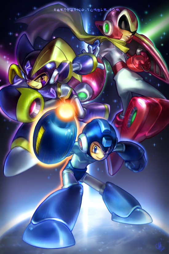 Rockman x Forte X Protoman