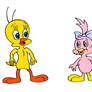 Mentor and Student- Tweety Bird and Sweetie Pie