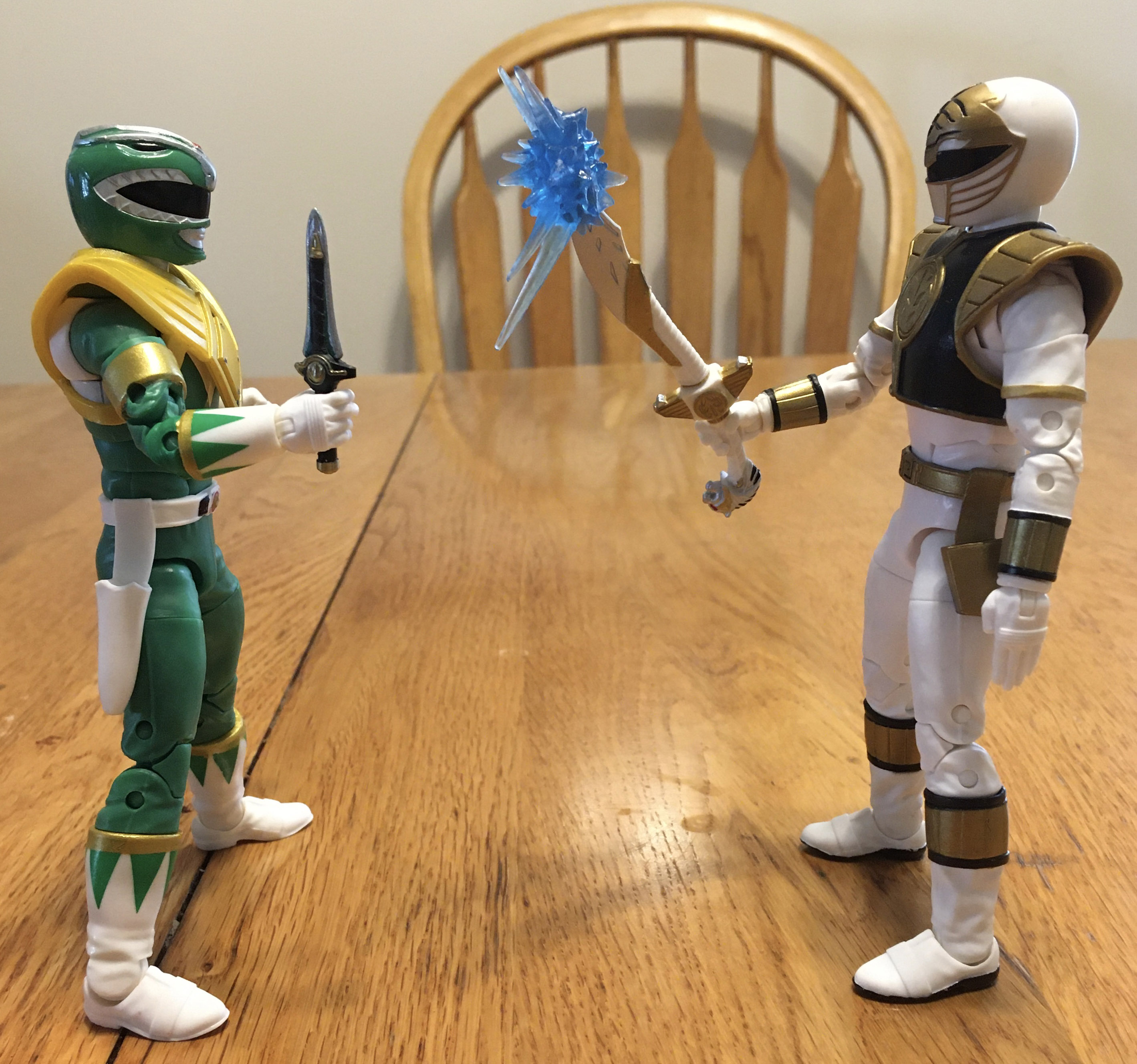 Green Ranger Vs White Ranger Power Rangers Mighty Morphin Green Ranger Vs White Ranger
