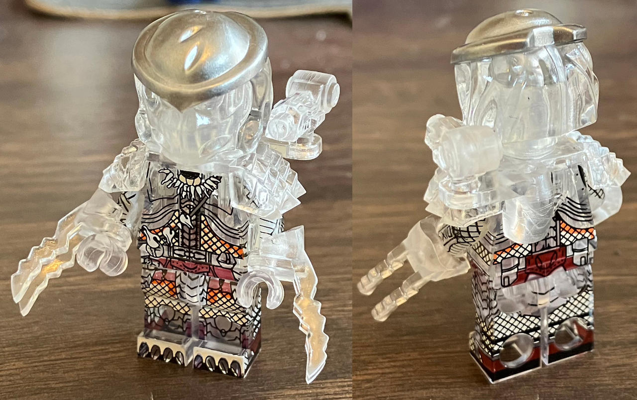 Lego Predator Mask Custom Lego Cloaked Predator Minifigure by Rodan5693 on DeviantArt