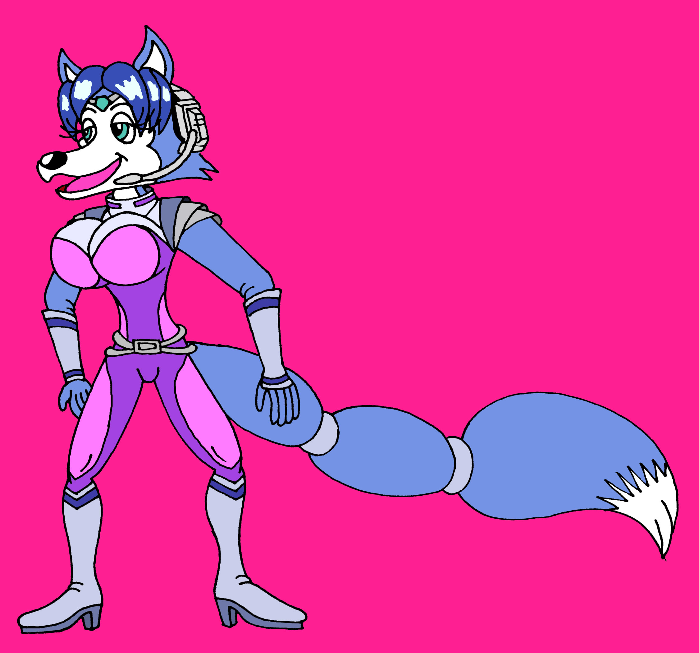 OC] Krystal Command Redesign : r/starfox