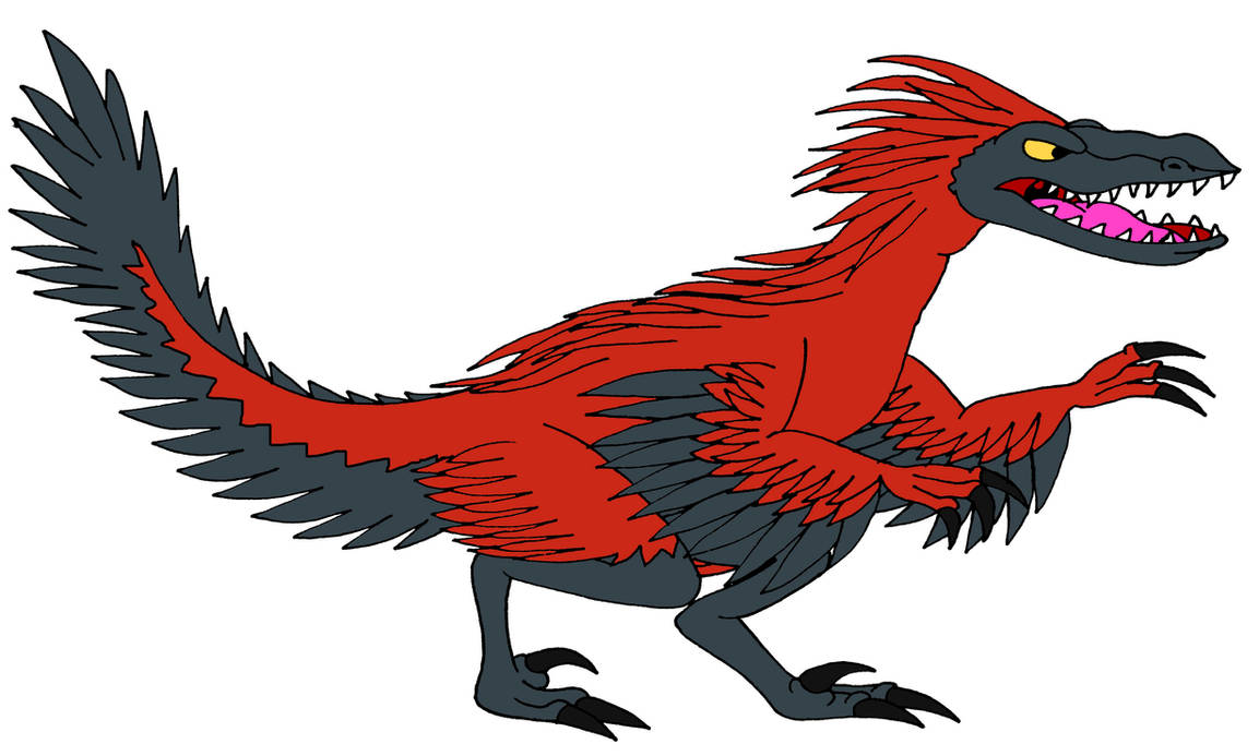 Pyroraptor (The Land Before Time Style) by Rodan5693 on DeviantArt
