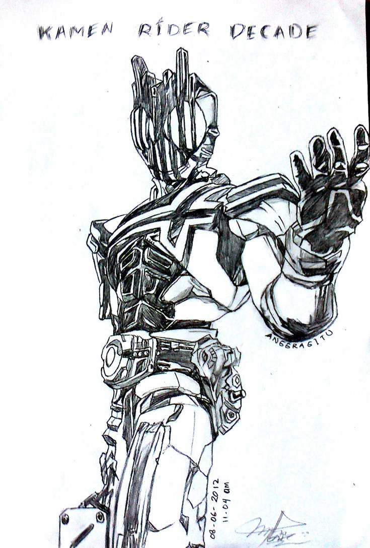 kamen rider deacade by anggragitu on DeviantArt