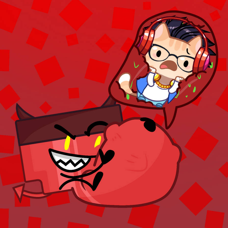 Devil Cartridgey ate Steven Cat by CARTRIDGETASTIC on DeviantArt