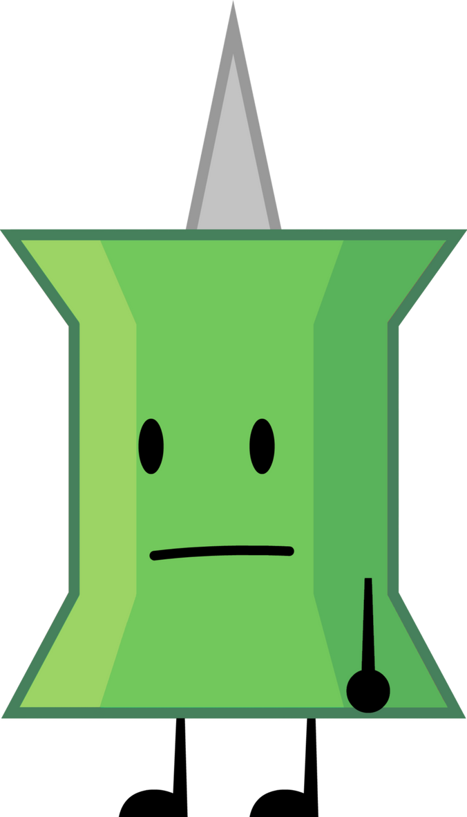 Plug Bfdi Asset Pin the Green Recreation (WITH BFDI ASSETS) by SprinkleDiana on DeviantArt