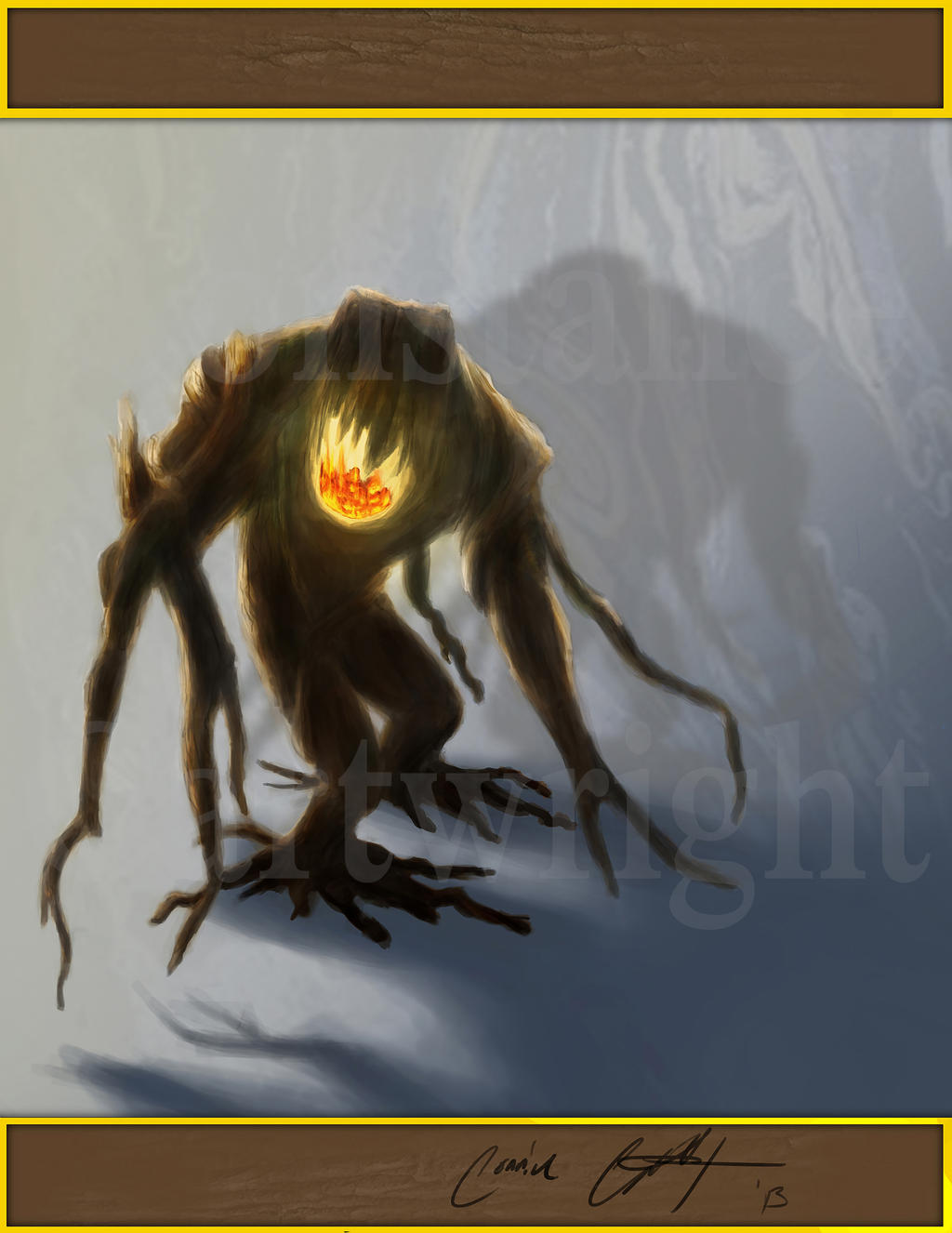 Tree Golem Tree Golem by constancelea on DeviantArt