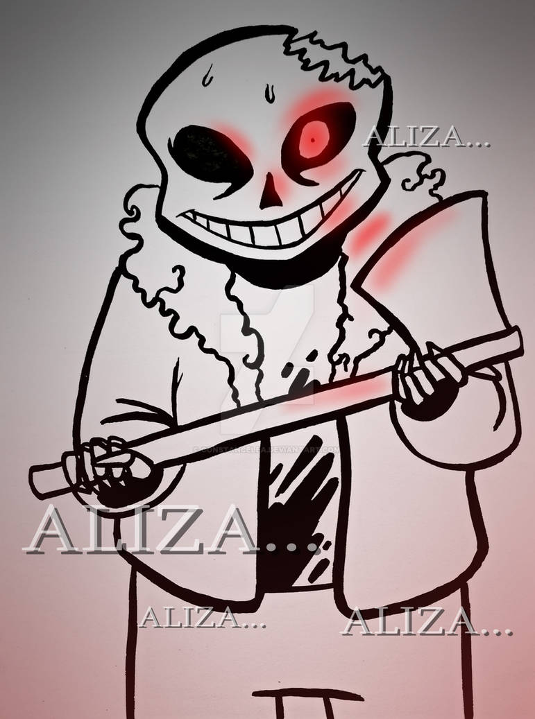 Horrortale Sans by constancelea on DeviantArt