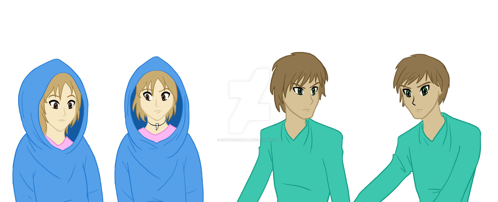 Anime style animation frames by constancelea on DeviantArt