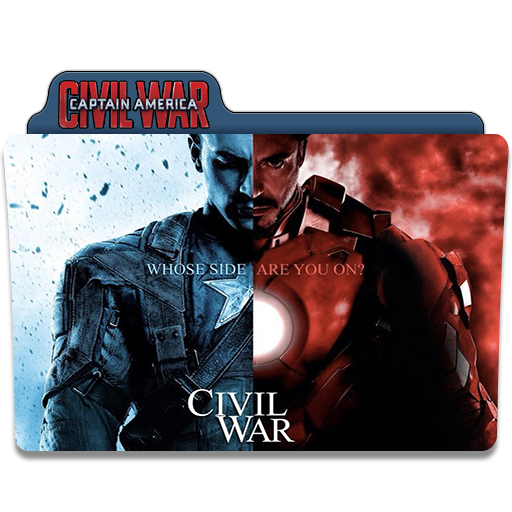 Captain America - Civil War Folder Icon