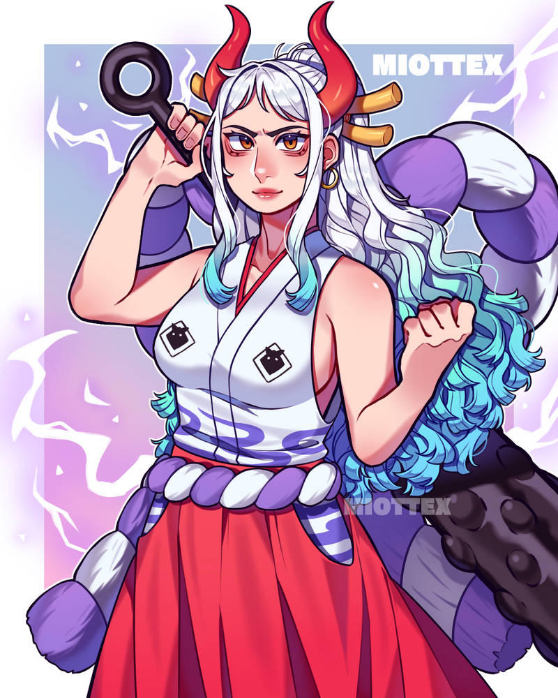 Yamato - One Piece Fanart by Miottex on DeviantArt