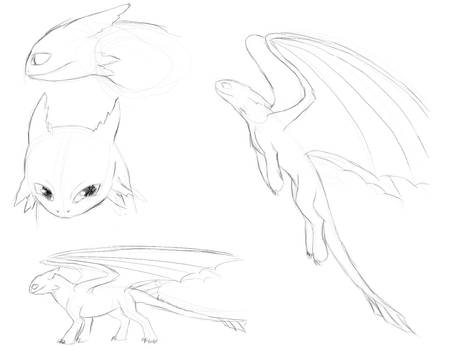 Toothless Sketches