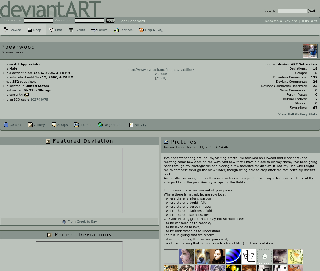 2024-065 2005-01-25 Pearwood and the archivist