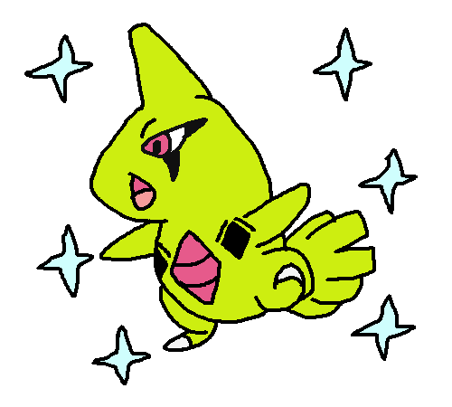 Shiny Larvitar