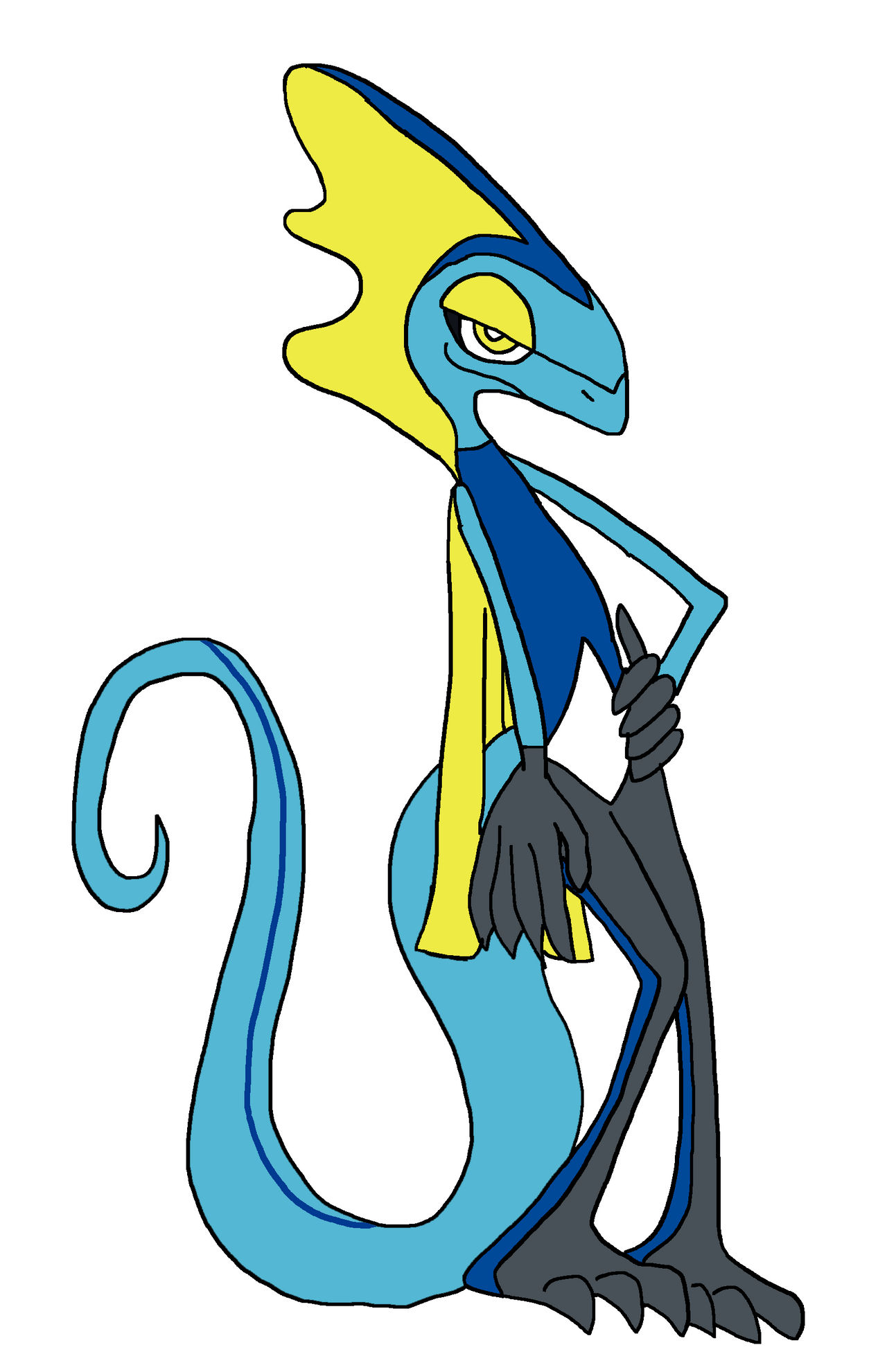 Inteleon Draw Pokemon #818: Inteleon by PsychoZoid on DeviantArt