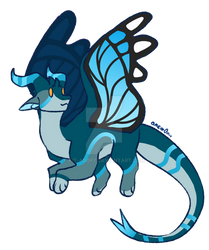 Blue Butterfly - 2$/160pts Dragon Adopt [OPEN]