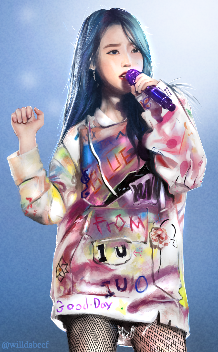 Iu Blueming By Willdabeef On Deviantart