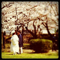 Sakura Bride and Groom