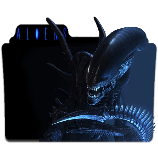 Alien Collection Icon Folder Aliens 1986 folder Icon by 0hGod on DeviantArt