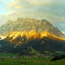 Zugspitze afterglow