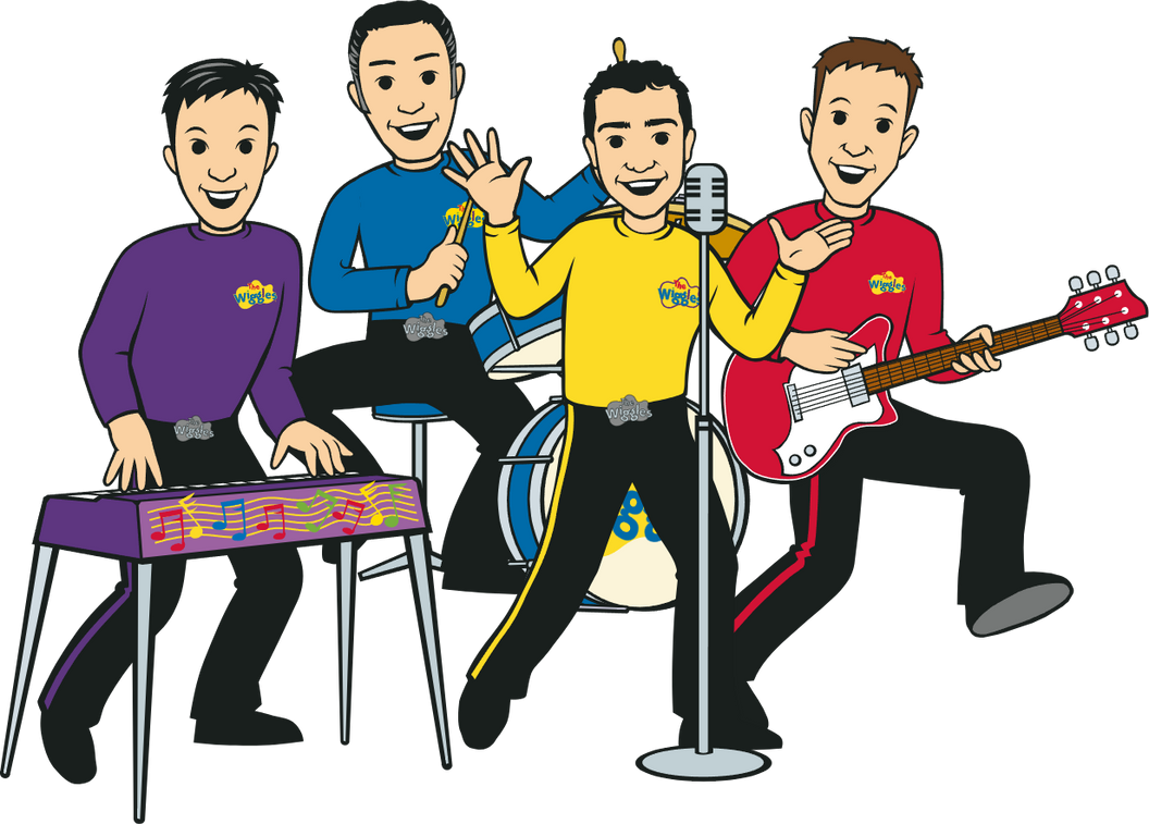 Deviantart 2007 The Cartoon Wiggles Playing Instruments in 2007 by RTInfante on DeviantArt