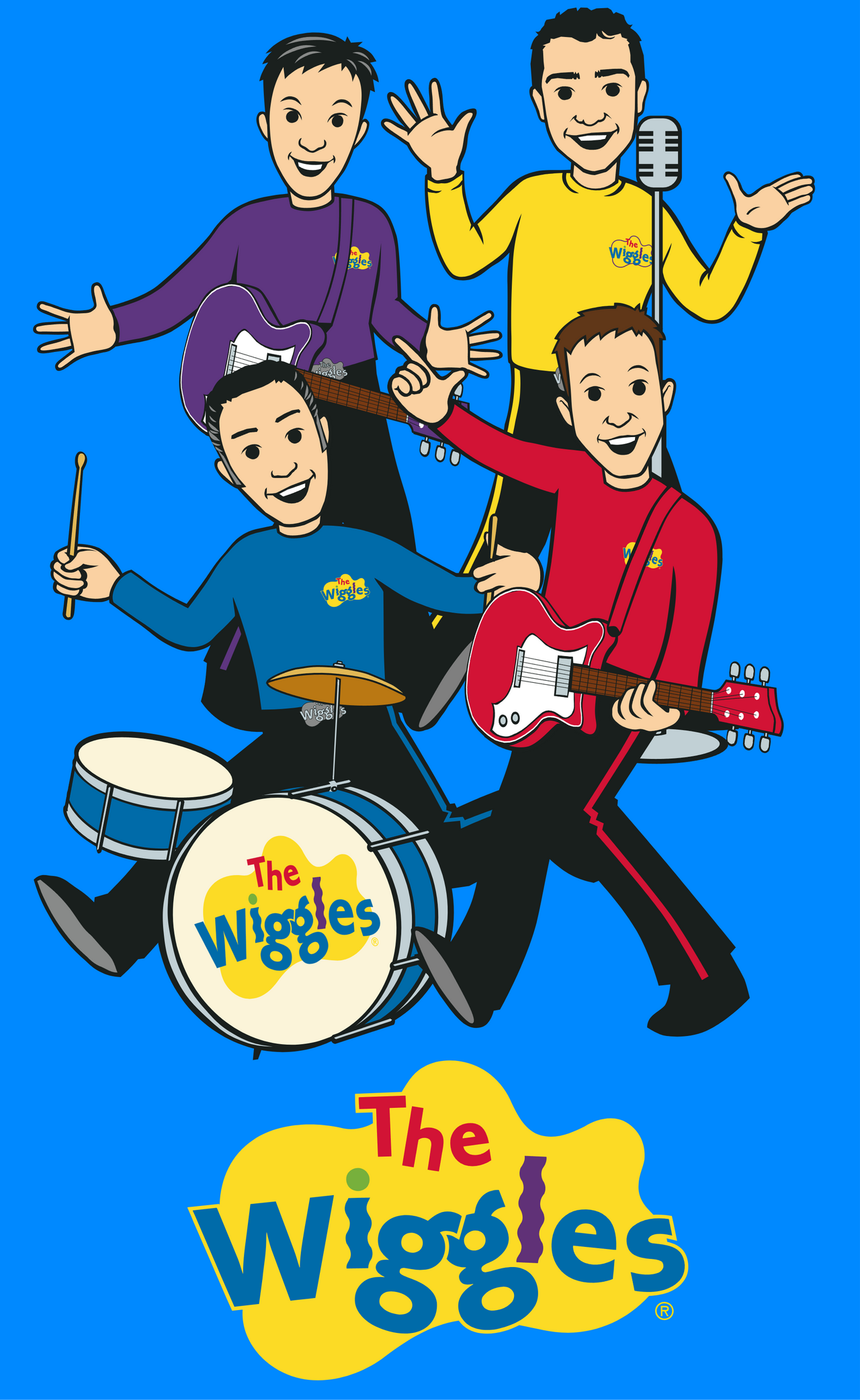 Deviantart 2007 The Cartoon Wiggles 2007 Poster by RTInfante on DeviantArt