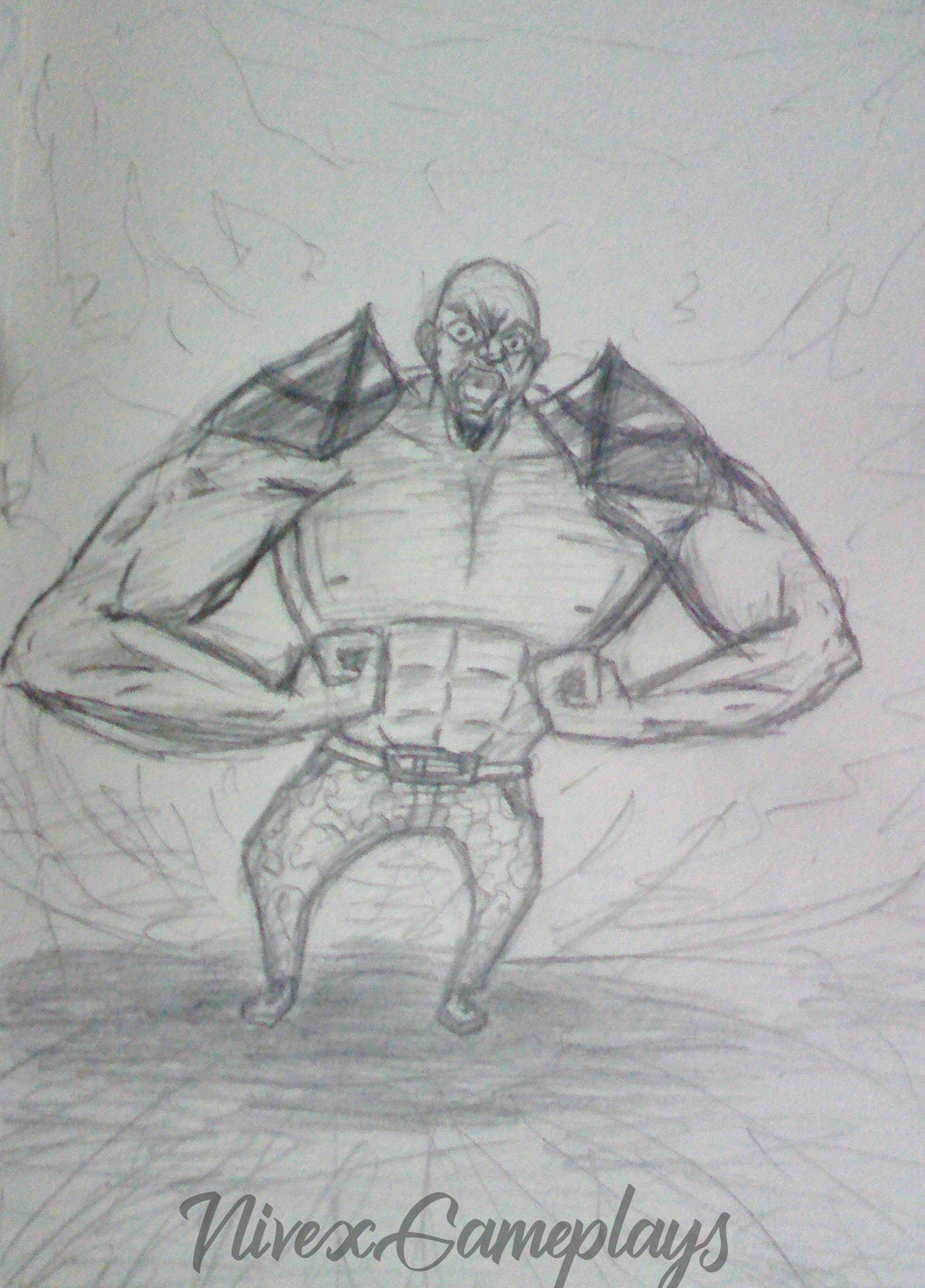 Fast Sketch of my Goliath Character Design Dnd by NivexGameplays on ...