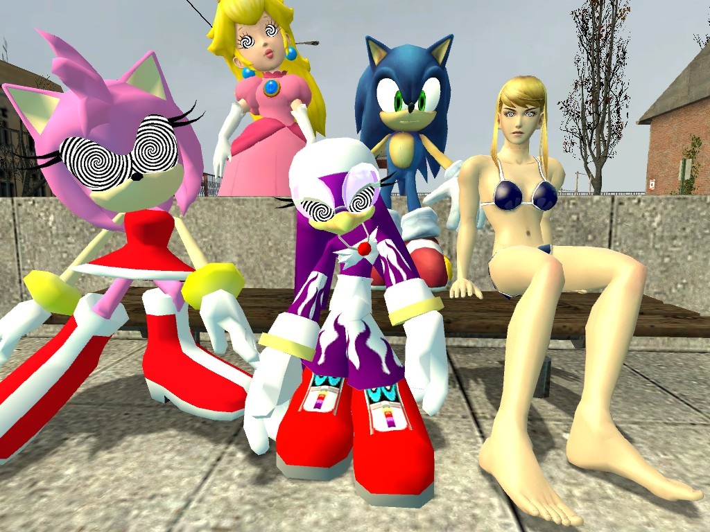 Sonic's Hypnotized Harem