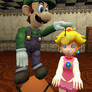 Luigi The Lady's Man: Peach