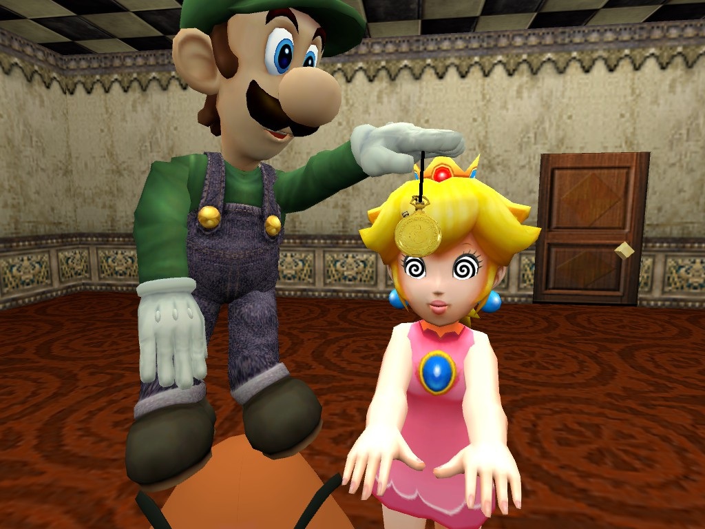 Luigi The Lady's Man: Peach