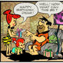 Flintstone Comic Art 1