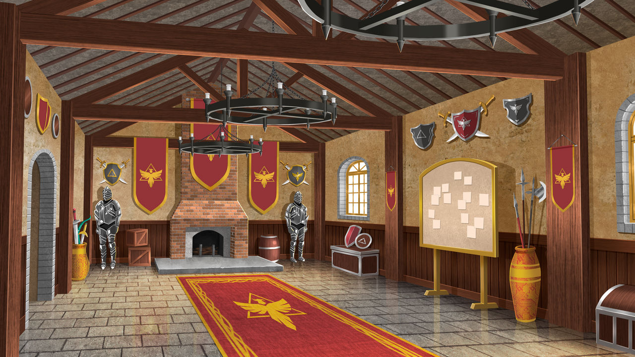 Guild Layout Guild Hall by byAomeArt on DeviantArt