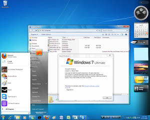 August 22, 2009 Windows 7 Desk