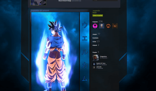 Steam Workshop::Super Saiyan Blue Goku
