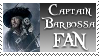 Captain Barbossa Stamp