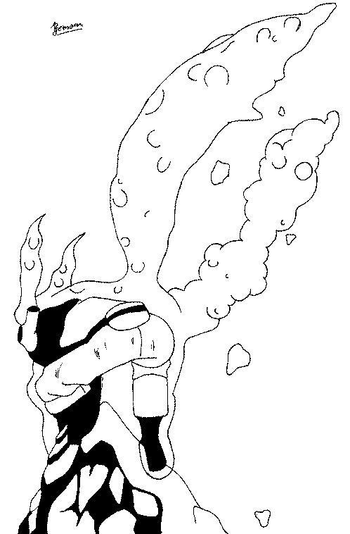 Juubi Form 2 kyuubi naruto - 2 tails by TaintdHlyWatr on DeviantArt