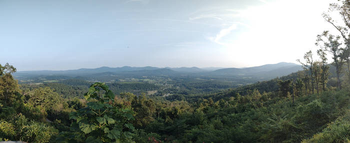 New River Valley (Rt 250 Overlook)