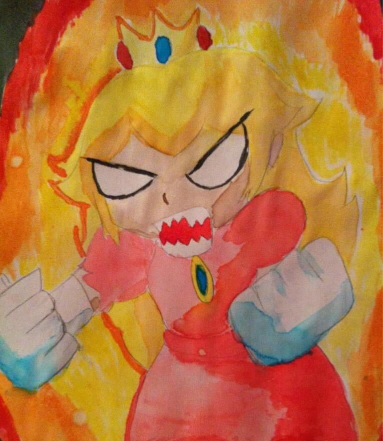 Peach Rabbit Getting Mad Angry Peach by ashlee1203 on DeviantArt